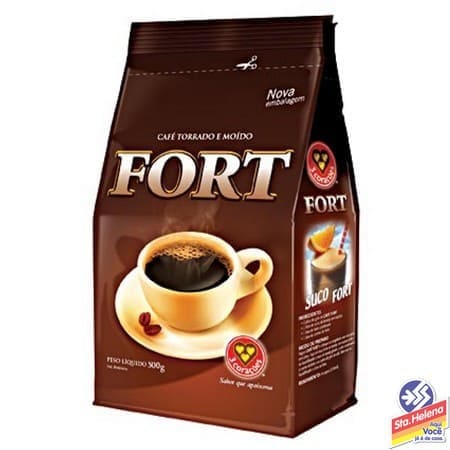 CAFE 3 CORACOES FORT PTE 500G