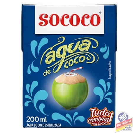 AGUA COCO SOCOCO 200ML