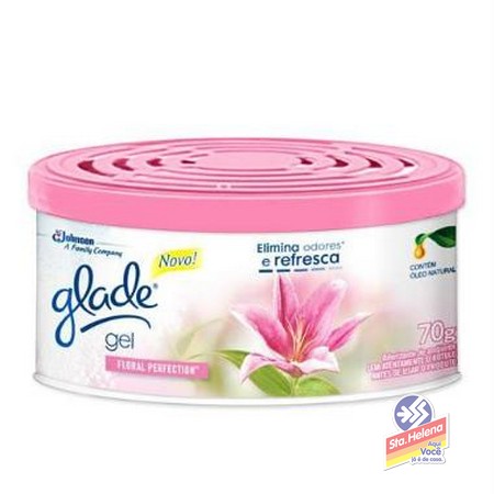 GLADE GEL FLORAL PERFECTION 70G