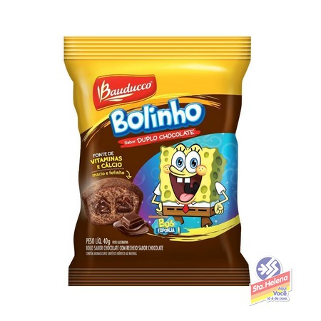 BOLINHO BAUDUCCO BAUNILHA CHOCOLATE 40G