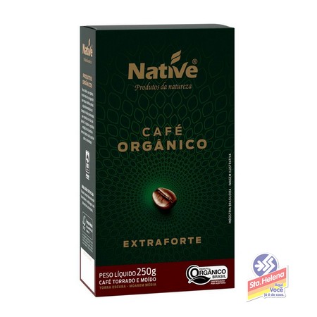 CAFE NATIVE ORGANICO TORRADO MOIDO 250G