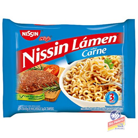NISSIN LAMEN CARNE 85G