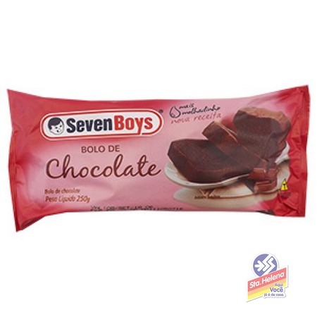 BOLO SEVEN BOYS CHOCOLATE PTE 250G
