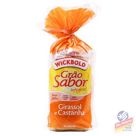 PAO WICKBOLD GRAO SABOR GIRASSOL CAST350