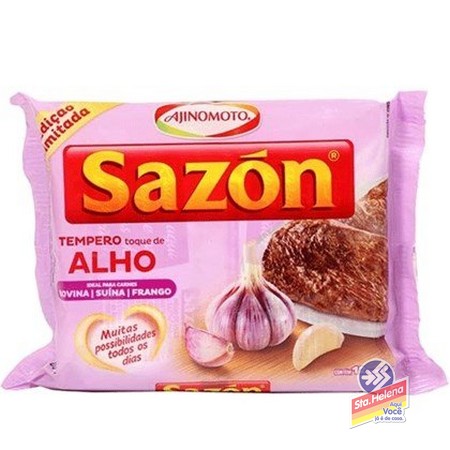 MISTURA TEMPERO SAZON TOQUE ALHO 60G