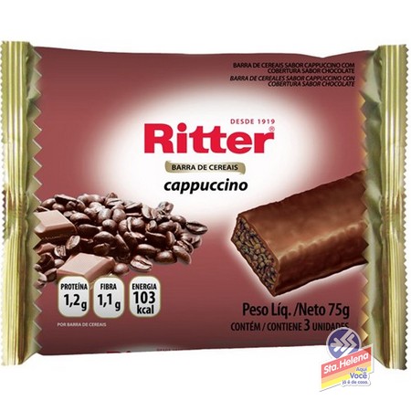 CEREAL RITTER CAPUCCINO C CHOC 75G