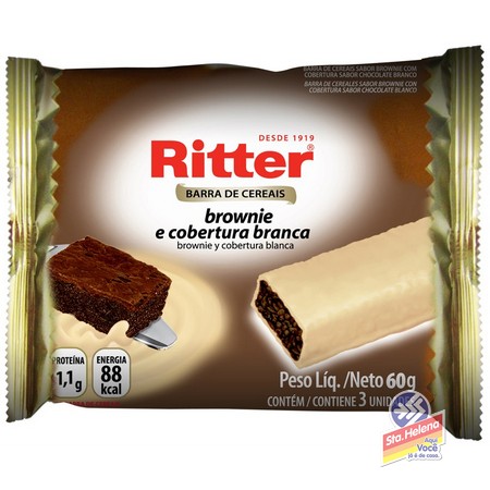 CEREAL RITTER BROWNIE CHOC BCO 60G