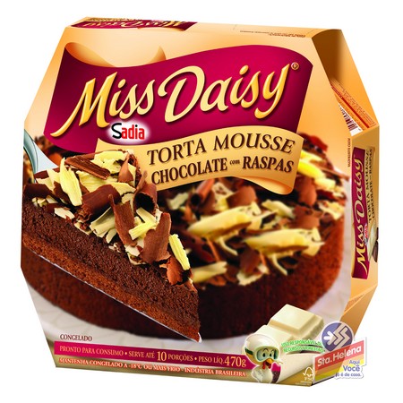 TORTA M DAISY MOUSSE CHOC C RASPA 470G