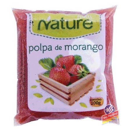 POLPA NATURE MORANGO PTE 100G