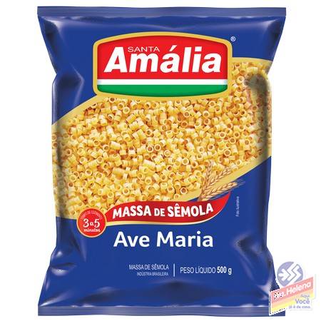 MASSA S AMALIA SEMOLA  AVE MARIA 500G