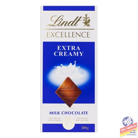 CHOCOLATE LINDT EXCEL MILK EXTRA CREAMY 100G
