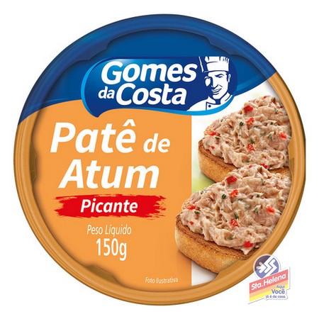 PATE ATUM GOMES DA COSTA PICANTE 150G