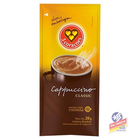 CAPUCCINO 3 CORACOES CLASSIC 20G
