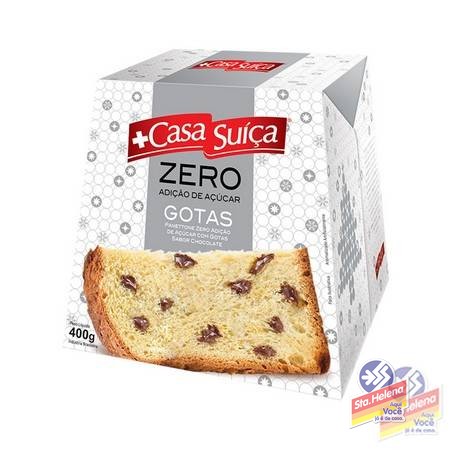 PANETTONE CASA SUICA ZERO ACUC GOTAS400G