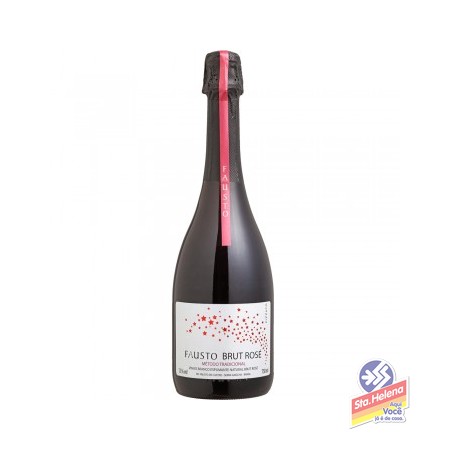 ESPUMANTE FAUSTO BRUT ROSE 750ML