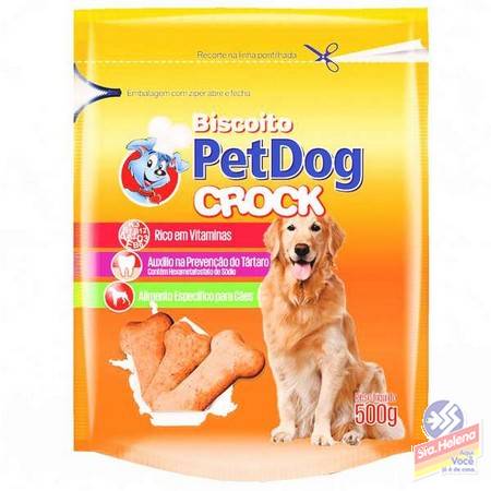 BISCOITO PET DOG CROCK 500G