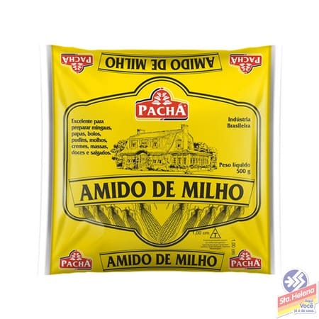 AMIDO DE MILHO PACHA PTE 500G
