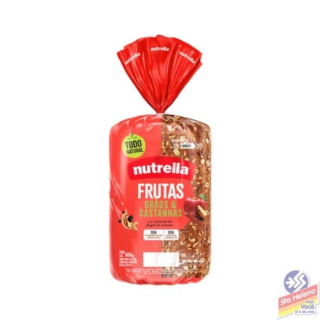 PAO NUTRELLA SUPREME FRUTAS 500G