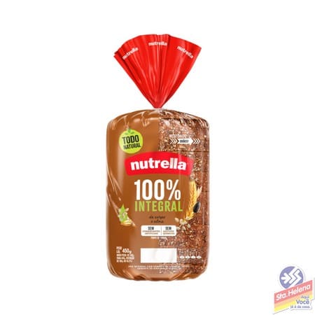 PAO NUTRELLA SUPREME 100  450G