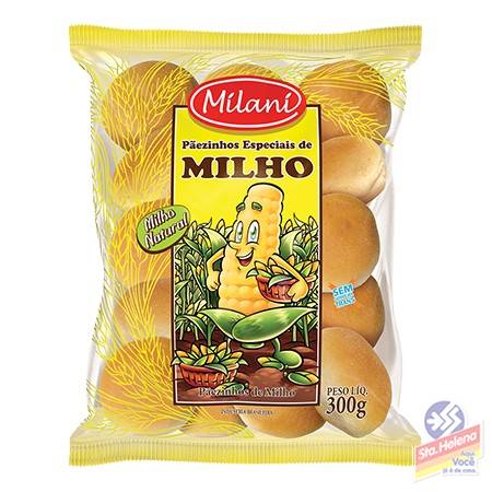 PAO MILANI MILHO PTE 250G