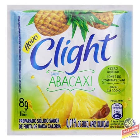 REFRESCO CLIGHT ABACAXI 8G