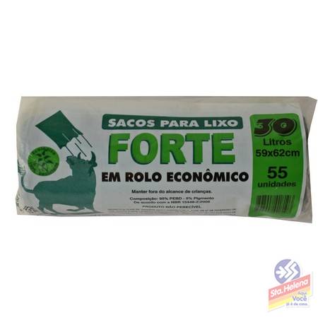 SACO FORTE ECONOMICO 30 LITROS C 55UND