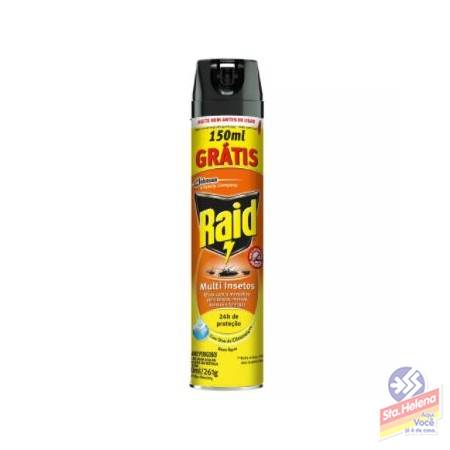 INSETICIDA RAID MULTI CITRONELA 420ML