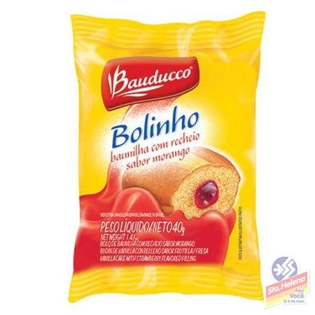 BOLINHO BAUDUCCO BAUNILHA MORANGO 40G - Santa Helena - Supermercado online  em Belo Horizonte ( BH ), Betim, Nova Lima, Sete Lagoas, Contagem, e toda  região metropolitana