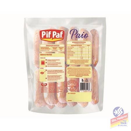 LINGUICA PIF PAF TIPO PAIO PTE 370G