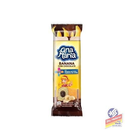 Bolinho Ana Maria Pullman 35g Banana e Chocolate - Public