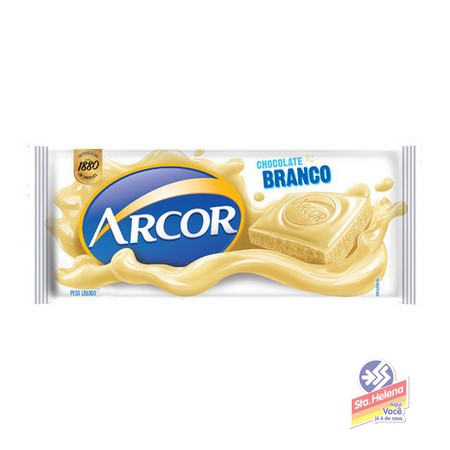 CHOCOLATE ARCOR BRANCO 80G