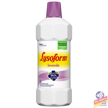 DESINFETANTE LYSOFORM LAVANDA FCO 1000ML