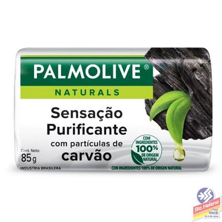 SABONETE PALMOLIVE NAT SENS PURIF CARVAO 85G