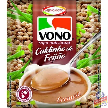 SOPA VONO CALDINHO DE FEIJAO 13G