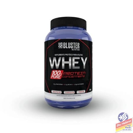 WHEY PROT 100  CONC BLUSTER D LEITE 900G