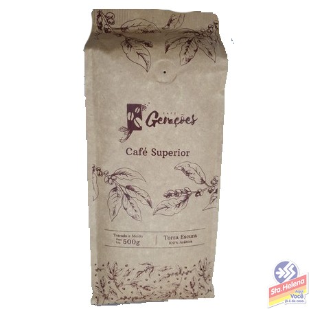 CAFE GERACOES INTENSO 500G