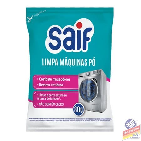 LIMPA MAQUINAS SAIF EM PO 80G