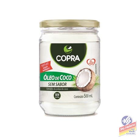 OLEO DE COCO COPRA SEM SABOR VD 500ML