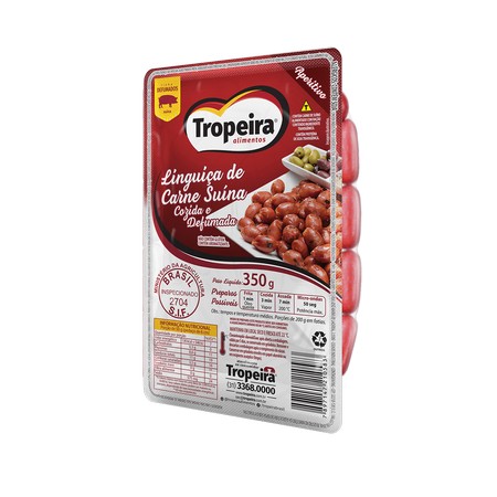 LING TROPEIRA CARNE SUINA PTE 350G