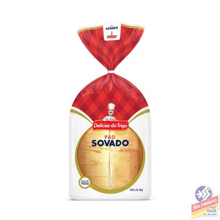 PAO SOVADO DELICIAS TRIGO PTE 500G