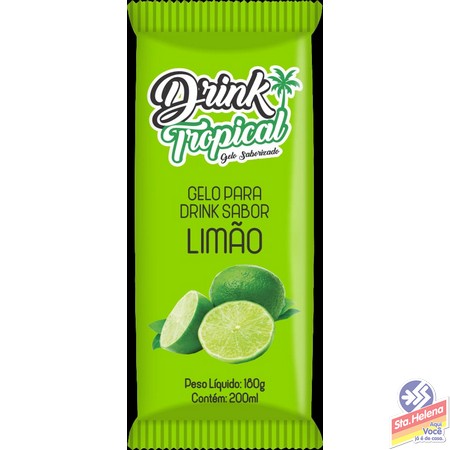 GELO DRINK TROPICAL AGUA DE COCO 180G - Santa Helena - Supermercado online  em Belo Horizonte ( BH ), Betim, Nova Lima, Sete Lagoas, Contagem, e toda  região metropolitana