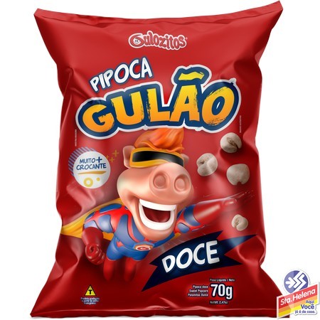 PIPOCA DOCE GULAO 70G