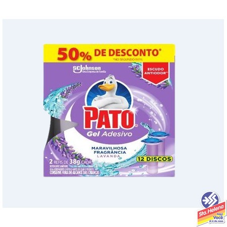 PATO GEL REFIL LAVANDA 50  DESC NO SEGUNDO REFIL