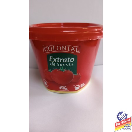 EXTRATO TOMATE COLONIAL POTE 310G