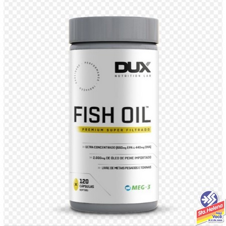 FISH OIL DUX NUTRITION 120 CAPSULAS
