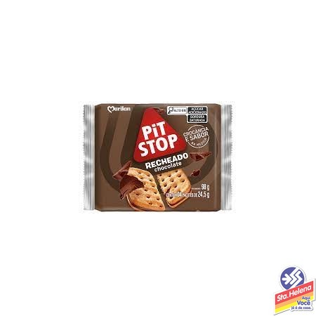 BISCOITO PIT STOP CHOCOLATE 98G