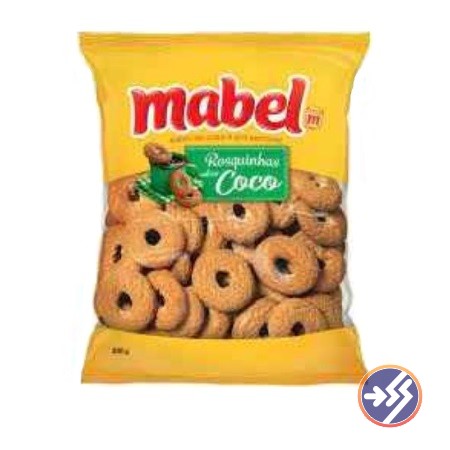 ROSQUINHA MABEL COCO PACOTE 300G