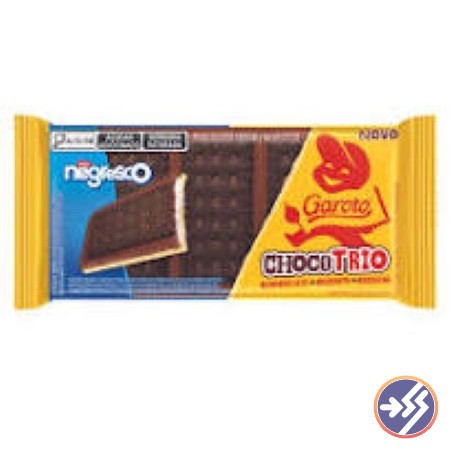 CHOCOLATE GAROTO CHOCOTRIO NEGRESCO 90G