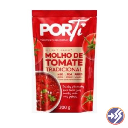 MOLHO TOMATE PORTI REFOGADO SACHE 300G