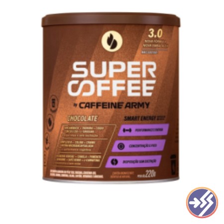 SUPERCOFFEE 3.0 CHOCOLATE LATA 220G